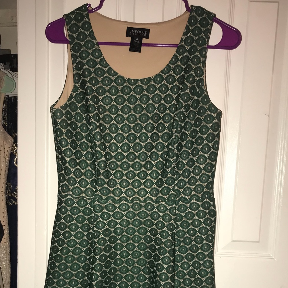 Green dress